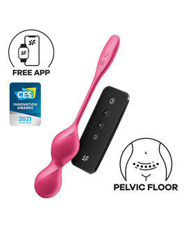 Satisfyer - Love Birds 2 - Vibrerende Vaginale Balletjes - Met App Control - Roze