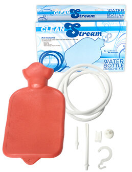 CleanStream - Enema set met rubberen fles