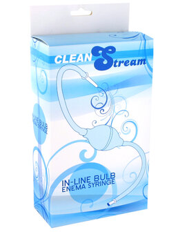 CleanStream - In-Line Bulb Enema Spuit