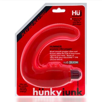 H&uuml;nkyjunk - Hummer - Prostaat Vibrator - Neon Roze