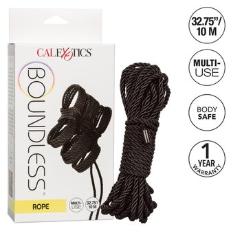 Calexotics - Boundless Bondagetouw - Zwart - 10 Meter