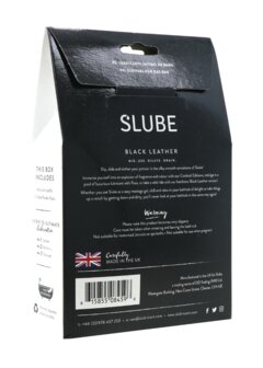 Slube - Black Leather - Double Bath Play - Body to Body Glijmiddel - 2 x 250 gram