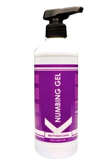 K Numbing Gel - Verdovend Glijmiddel op Waterbasis - 500 ml