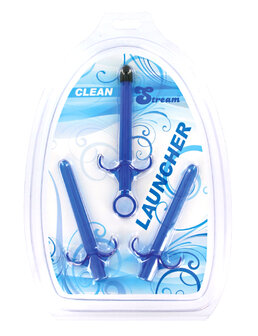 CleanStream - Glijmiddel Launcher Set - Blauw