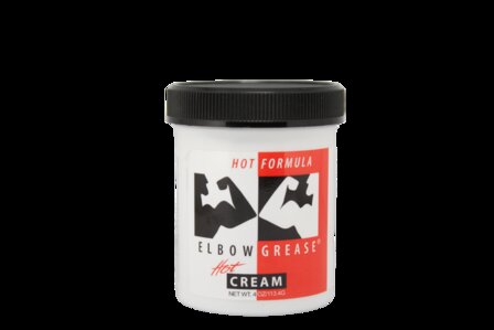 Elbow Grease - Hot Cream - Verwarmend Cr&egrave;me Glijmiddel op Oliebasis - 118 ml