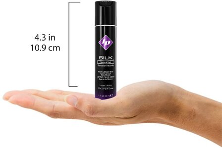 ID Silk - Glijmiddel op Waterbasis met Zijde - Geeft een superglad gevoel - 30 ml