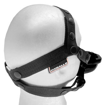 Oxballs - Watersport Strap-On Gag - Zwart