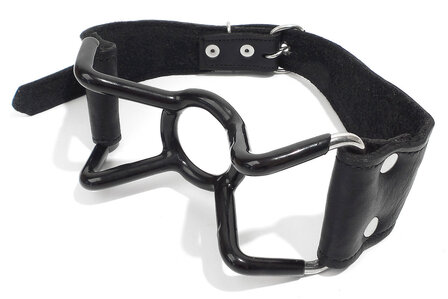 Black Label - Spider PVC Coated Stainless Steel Mouth Gag