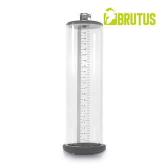 Brutus - Penispomp - Penis Cilinder voor Vacu&uuml;mpompen - 22.86 cm lang x 5 cm binnendiameter