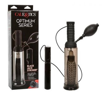 Calexotics - Waterproof Turbo Stroker - Penispomp en Masturbator - 2 in 1 - RookGrijs