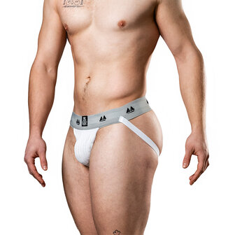 MM Original - Jockstrap Herenslip - Tailleband 5 cm - Wit - Maat M