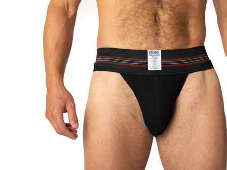 Bike Original - Jockstrap Herenslip - Elastische Tailleband 7,5 cm - Zwart - Maat 2XL