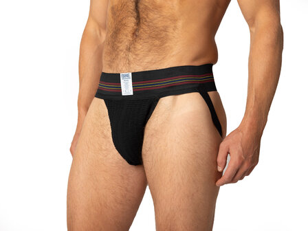 Bike Original - Jockstrap Herenslip - Elastische Tailleband 7,5 cm - Zwart - Maat 2XL