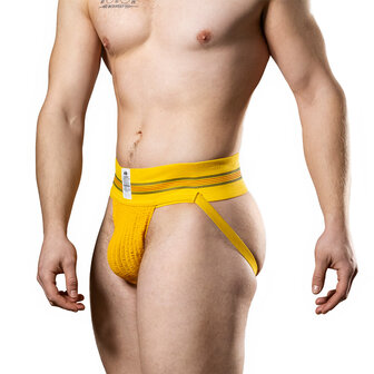 MM - Original Jock Collection - Jockstrap - Tailleband 7,5 cm - Geel - Maat L