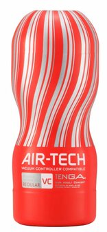 Tenga - Vacuum Controller (VC) Air-Tech Vacuum Cup Masturbator - Regular - Rood/Zilver