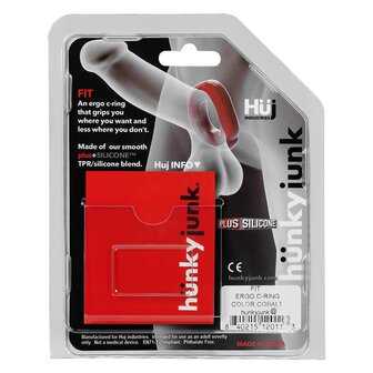 H&uuml;nkyjunk - Fit - Ergonomisch Gevormde Cockring  - Ice