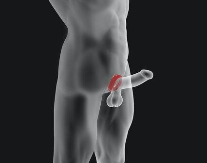 H&uuml;nkyjunk - Fit - Ergonomisch Gevormde Cockring  - Ice