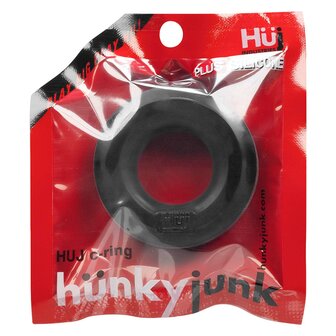 H&uuml;nkyjunk - Cockring Single - Black Tar