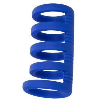 Calexotics - Admiral Xtreme Cage Cockring - Blauw