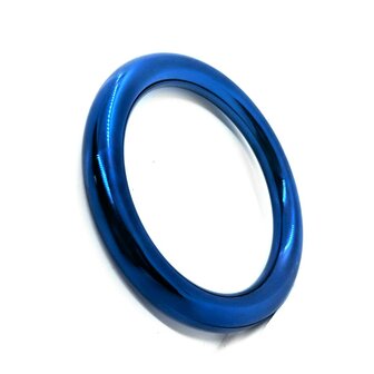 Black Label - BlueBoy -  Donut Cockring - RVS - Blauw - Diameter 45 mm