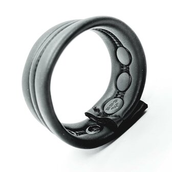 665 Leather - Neopreen Cockring - Diameter 50 mm