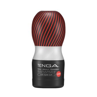 Tenga - Air Flow Cup Masturbator - Strong - Zwart