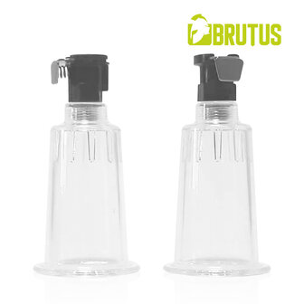 Brutus - Tepelzuigers - Tepelcilinders voor Vacu&uuml;mpompen - Get BIGGER Premium Nipple Cylinders