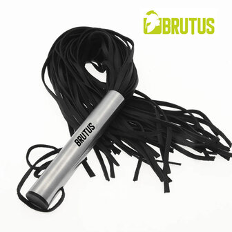 Brutus - Zweep - Leren Flogger met Stalen Handvat - Leather Flogger Large