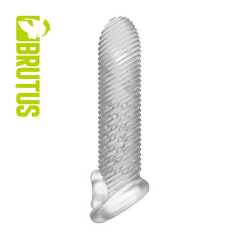 Brutus - Almighty - Penis Sleeve - 18 cm - Transparant