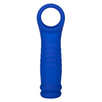 Calexotics - Admiral Liquid Silicone Wave Penis Sleeve - Blauw