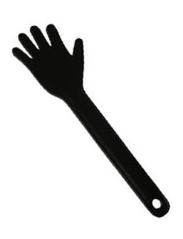 Black Label - Lederen Paddle - Hand vorm