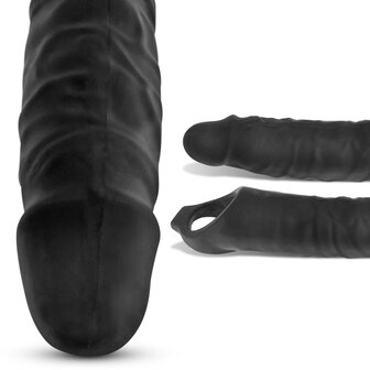 Oxballs - Snake Deep-Reacher - Penis Sleeve - Black Ice