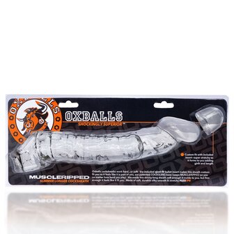 Oxballs - Muscle Ripped - Penis Sleeve - Transparant