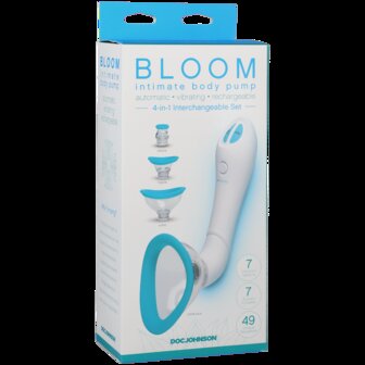 Bloom - Intieme Pussy Pomp - Wit/Blauw