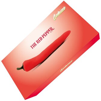 Gem&uuml;se - The Red Pepper - Vibrerende Groente Vibrator - 10 snelheden