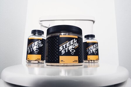 Steel Stool Powder - Vezelsupplement voor Verbeterde Stoelgang - 182 gram