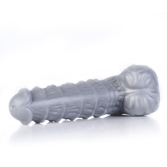 665 Liquid Silicone - Dildo - Liquid Siliconen XXL Dildo - Mr Ripley - Transparant - Maat XL - Vac U Lock Compatible