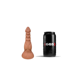 665 Liquid Silicone - Dildo - Liquid Siliconen XXL Dilo - Isopod - Lichte Huidskleur - Maat S