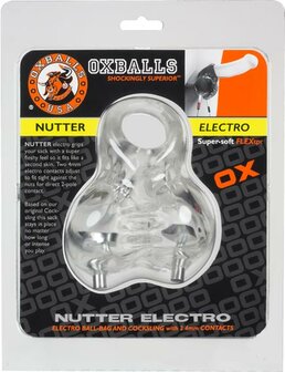 Oxballs - Nutter - Ball Sling Electro - Transparant