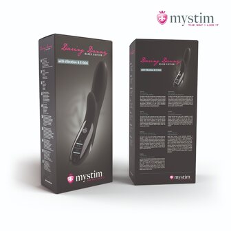 Mystim - Electrosex - Daring Danny - E-Stim Vibrator - Black Edition - Zwart