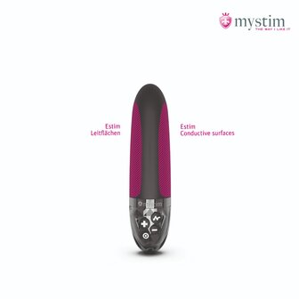 Mystim - Electrosex - Sleak Freak - E-stim Vibrator - Zwart