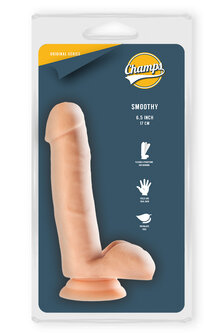 Champs - Smoothy - Original Dildo - 17 x 3 cm - Lichte Huidskleur