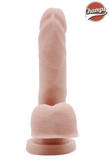 Champs - Softy - Dual Density Dildo - 14.5 x 3 cm - Lichte Huidskleur