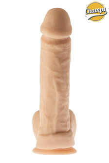 Champs - Ribly - Original Dildo - 21 x 4 cm - Lichte Huidskleur