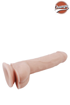 Champs - Baldy - Dual Density Dildo - 23 x 4 cm - Lichte Huidskleur