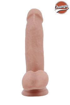 Champs - Cocky - Dual Density Dildo 8 x 3,1 cm - Lichte Huidskleur