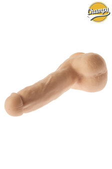 Champs - Curly - Original Dildo - 20 cm - Lichte Huidskleur