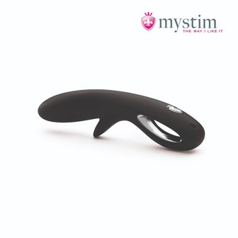 Mystim - Electrosex - Tingly Timmy - E-Stim Dildo - Black