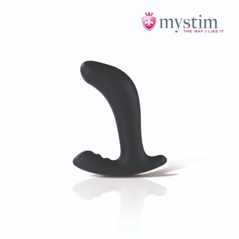 Mystim - Electrosex - Twisting Tom - Quatropolar E-stim Prostaat Buttplug - Zwart