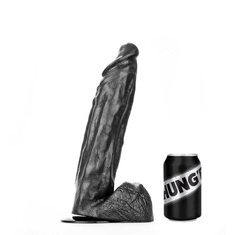 HUNG&#039;R - Bruno - Dildo - Zwart - 36 cm - &Oslash; 7.7 cm